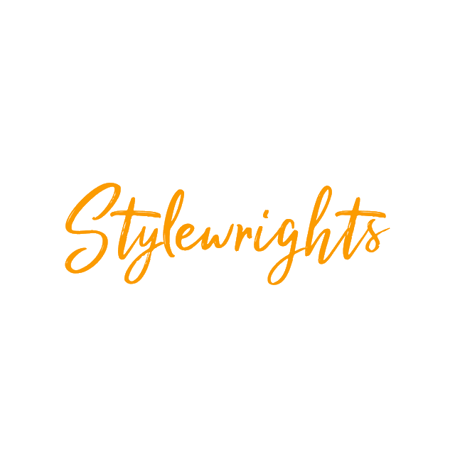 Stylewrights.com logo, a brandable .com business name for sale