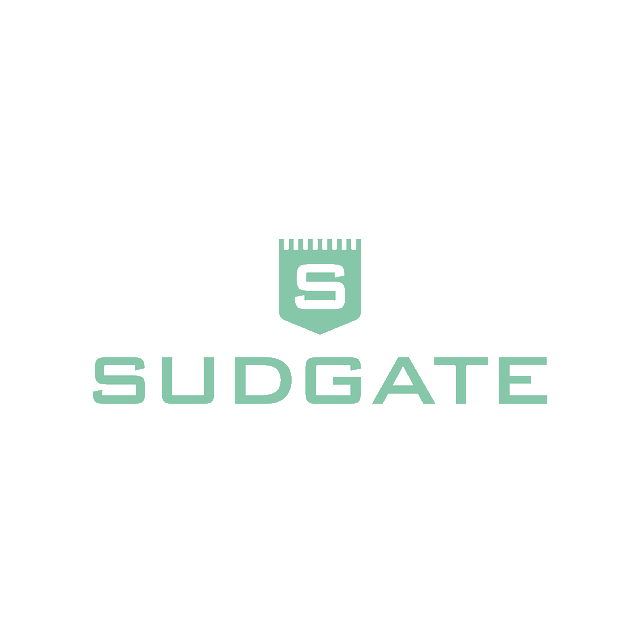 Sudgate.com logo, a brandable .com business name for sale
