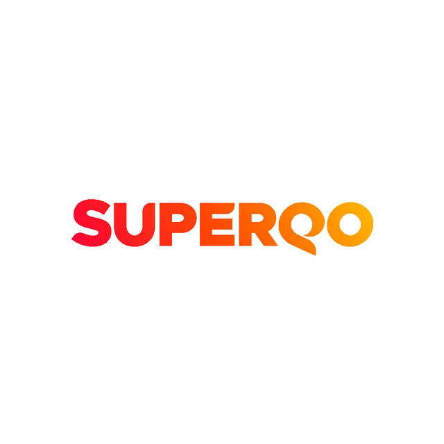 Superqo.com logo, a brandable .com business name for sale