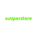 Suuperstore.com logo, a brandable .com business name for sale