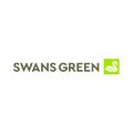 SwansGreen.com logo, a brandable .com business name for sale