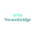 Swansbridge.com logo, a brandable .com business name for sale