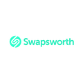 Swapsworth.com logo, a brandable .com business name for sale