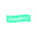 Swaysome.com logo, a brandable .com business name for sale