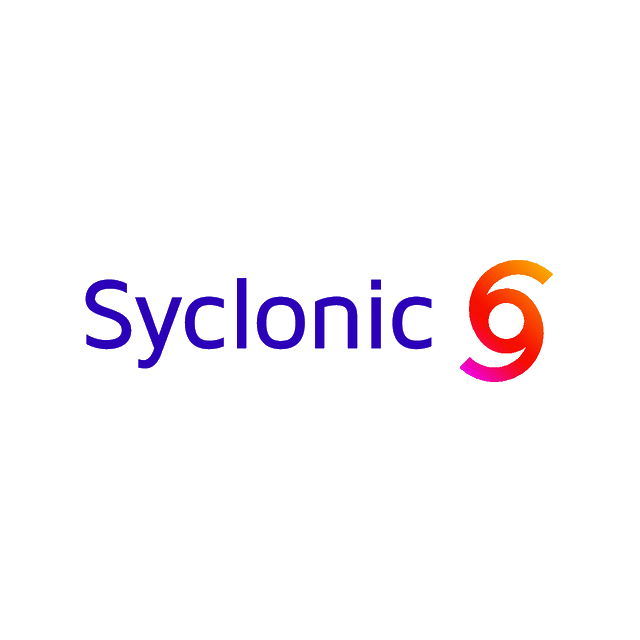 Syclonic.com logo, a brandable .com business name for sale