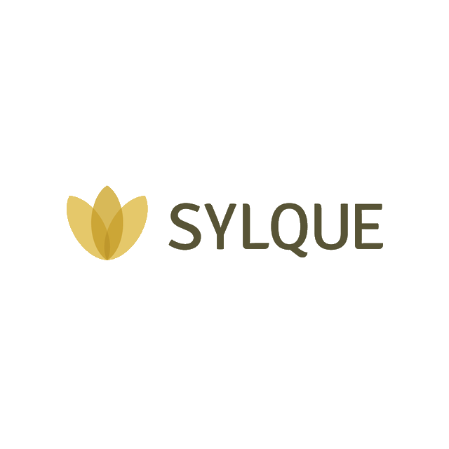 Sylque.com logo, a brandable .com business name for sale