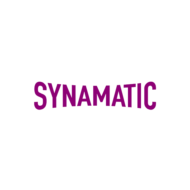 Synamatic.com logo, a brandable .com business name for sale