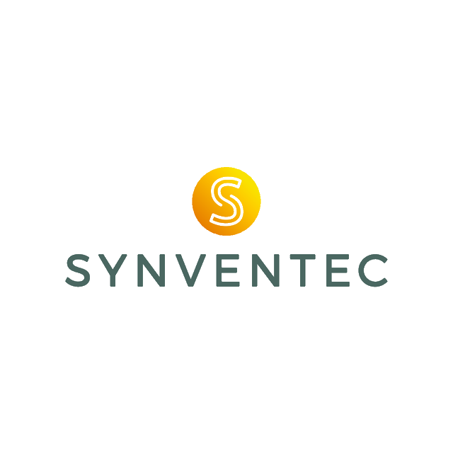 Synventec.com logo, a brandable .com business name for sale