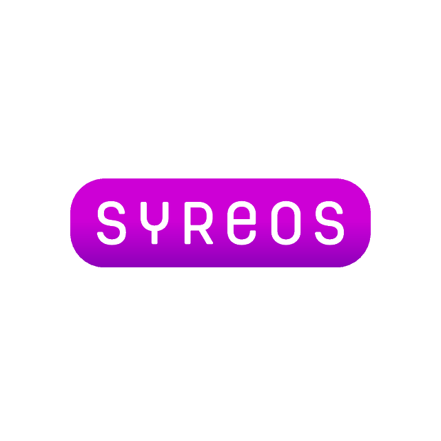 Syreos.com logo, a brandable .com business name for sale
