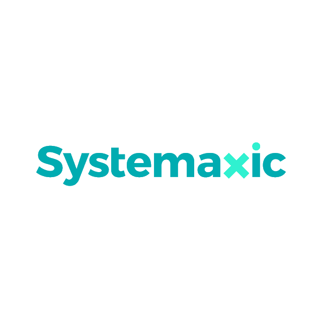 Systemaxic.com logo, a brandable .com business name for sale