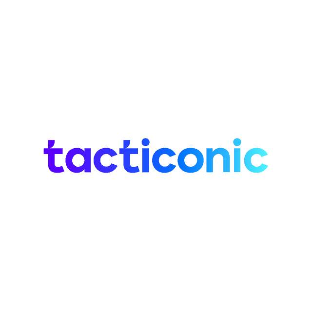 Tacticonic.com logo, a brandable .com business name for sale