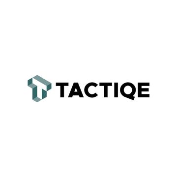 Tactiqe.com logo, a brandable .com business name for sale