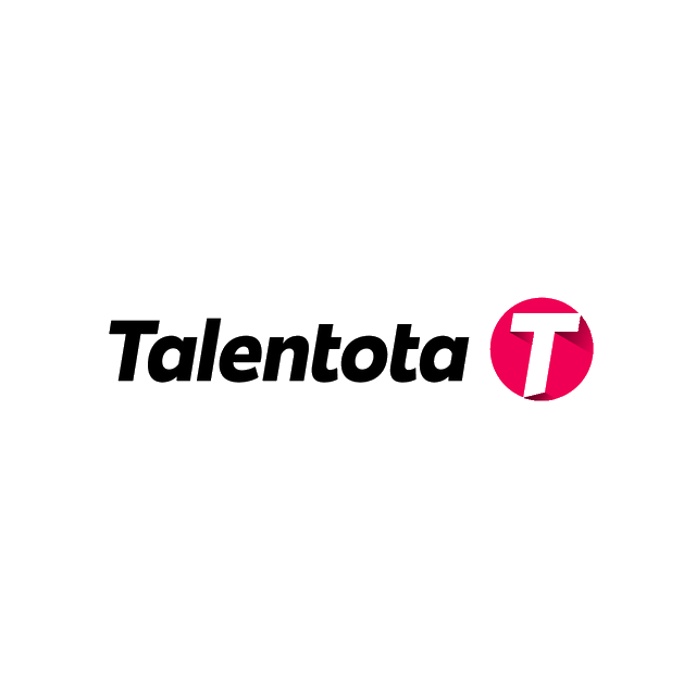 Talentota.com logo, a brandable .com business name for sale