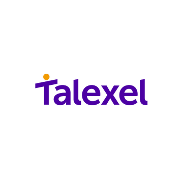 Talexel.com logo, a brandable .com business name for sale