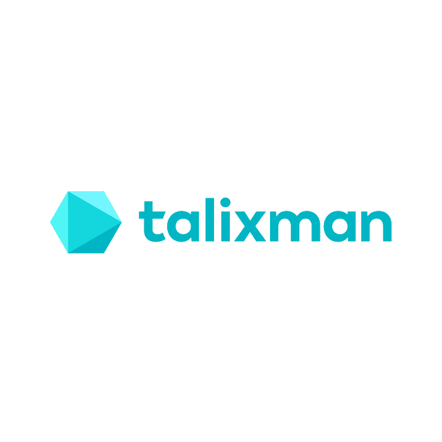 Talixman.com logo, a brandable .com business name for sale