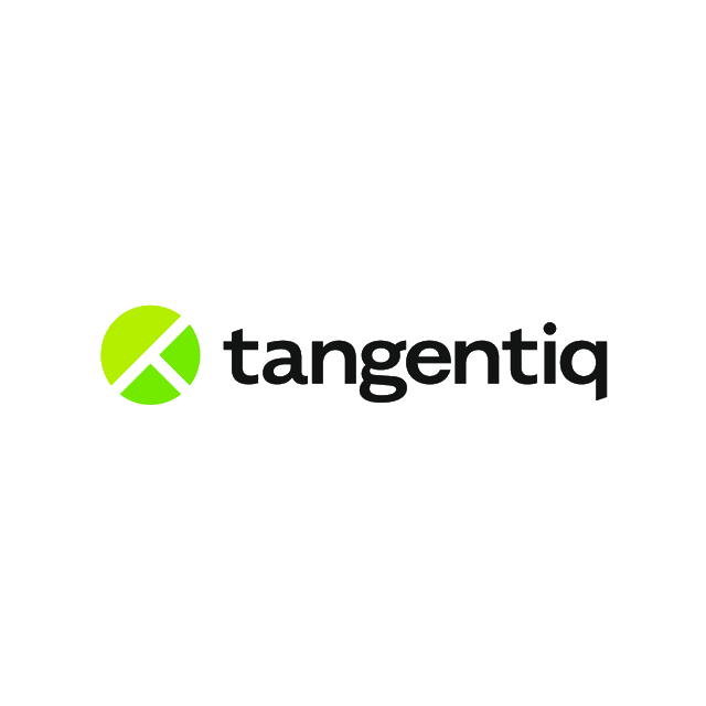 Tangentiq.com logo, a brandable .com business name for sale