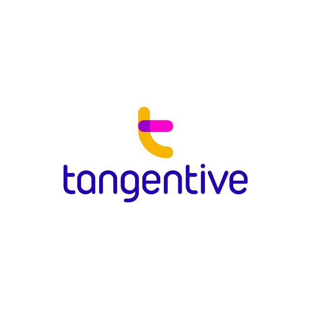 Tangentive.com logo, a brandable .com business name for sale