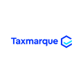 Taxmarque.com logo, a brandable .com business name for sale