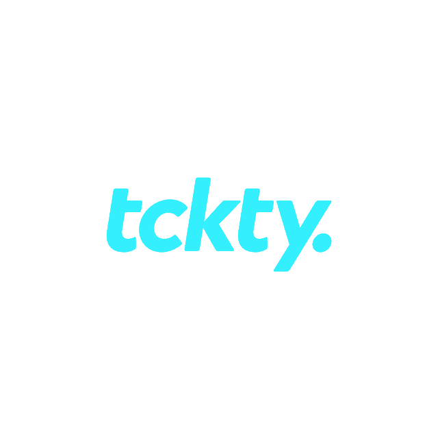 Tckty.com logo, a brandable .com business name for sale