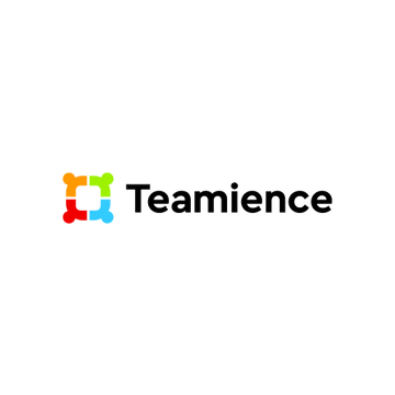 Teamience.com logo, a brandable .com business name for sale