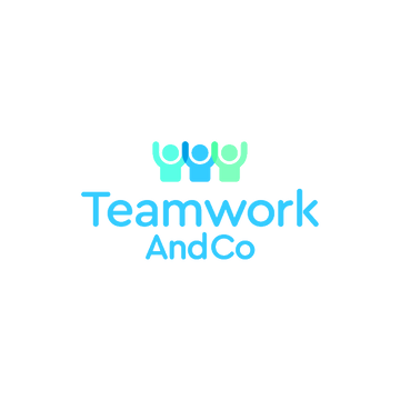 TeamworkAndCo.com logo, a brandable .com business name for sale