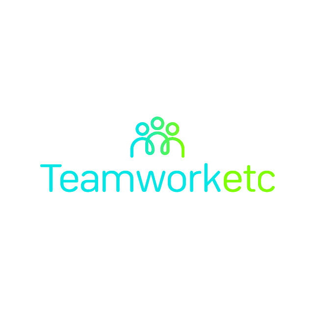 TeamworkEtc.com logo, a brandable .com business name for sale