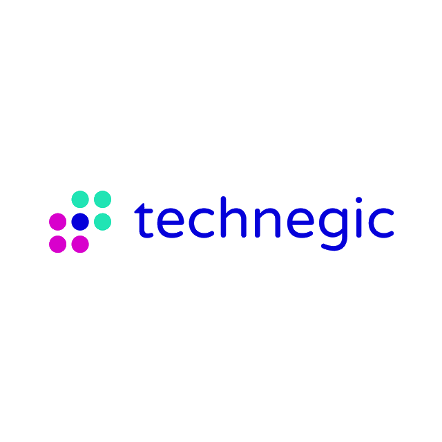 Technegic.com logo, a brandable .com business name for sale