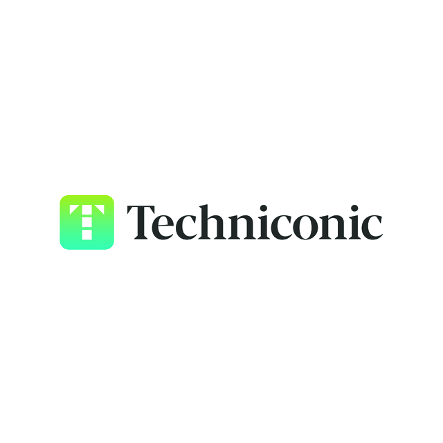 Techniconic.com logo, a brandable .com business name for sale