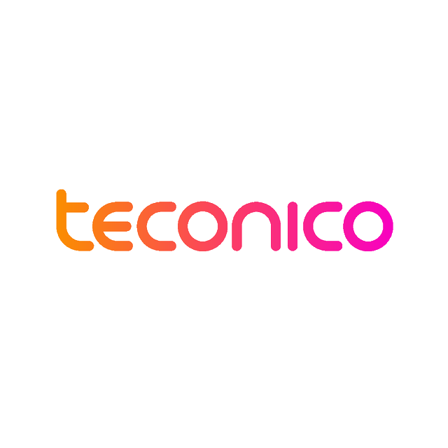 Teconico.com logo, a brandable .com business name for sale
