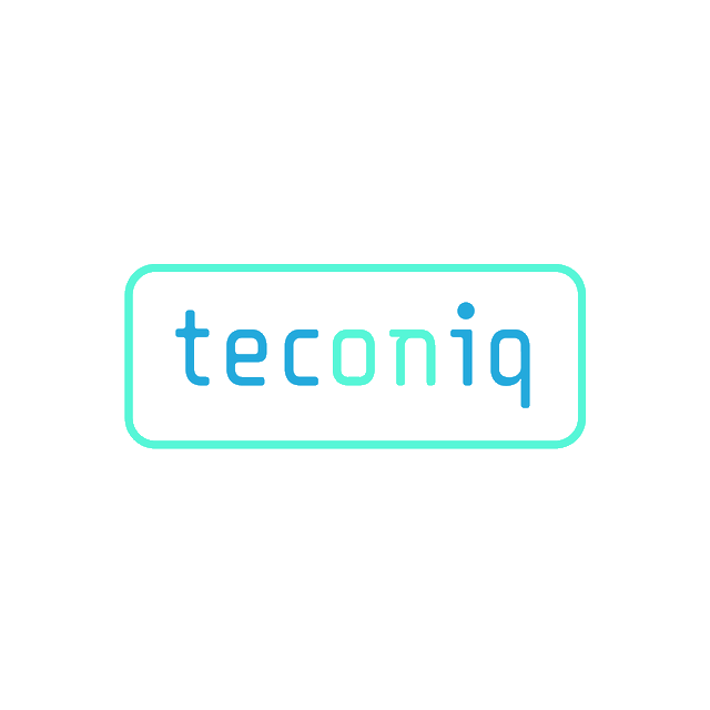 Teconiq.com logo, a brandable .com business name for sale