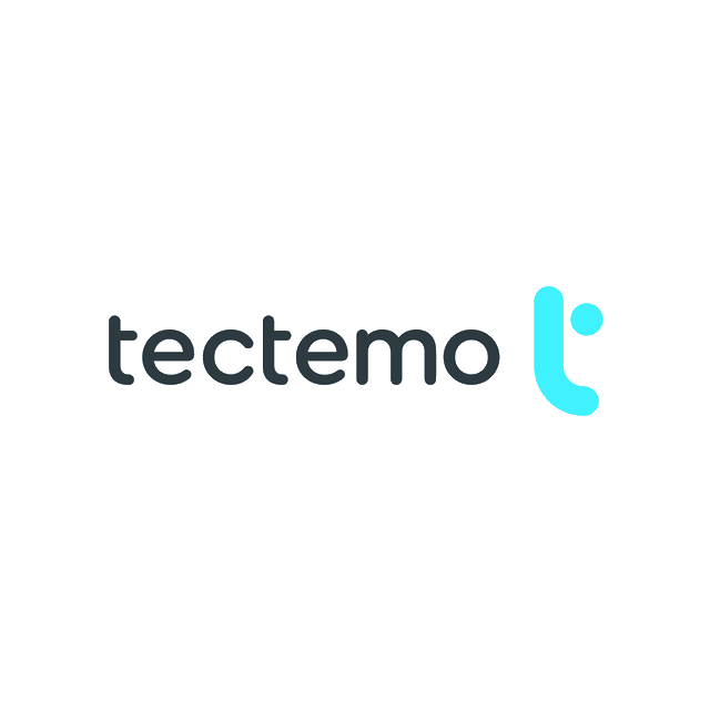 Tectemo.com logo, a brandable .com business name for sale