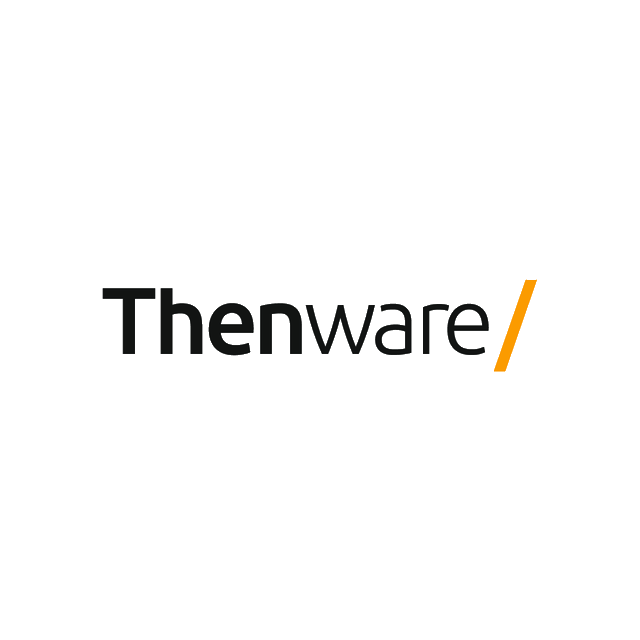 Thenware.com logo, a brandable .com business name for sale