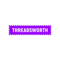 Threadsworth.com logo, a brandable .com business name for sale
