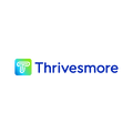 Thrivesmore.com logo, a brandable .com business name for sale