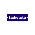 Ticketota.com logo, a brandable .com business name for sale