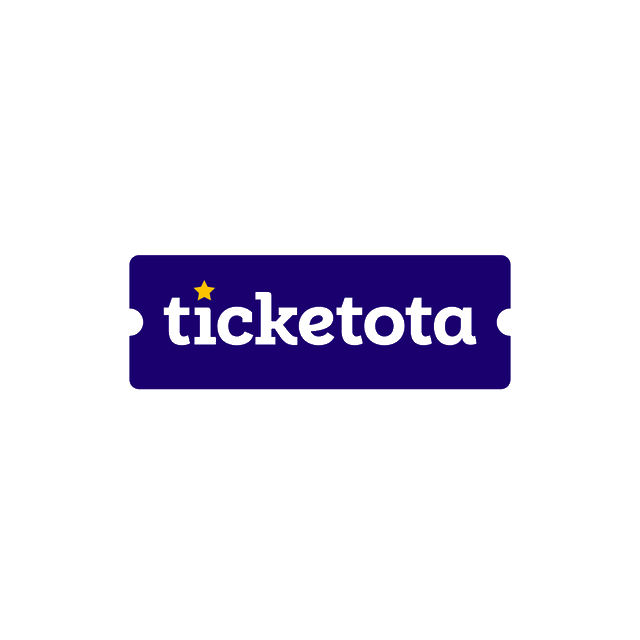Ticketota.com logo, a brandable .com business name for sale