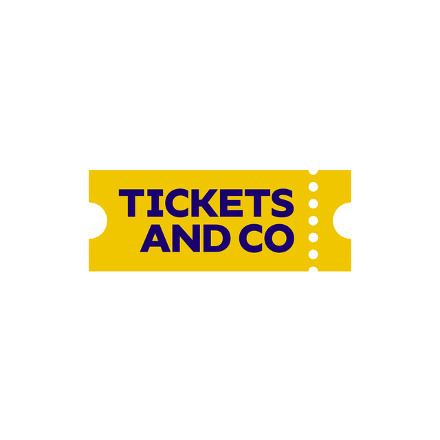 TicketsAndCo.com logo, a brandable .com business name for sale