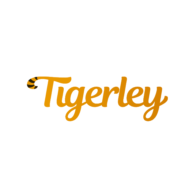 Tigerley.com logo, a brandable .com business name for sale