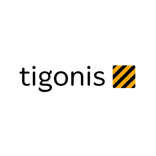Tigonis.com logo, a brandable .com business name for sale
