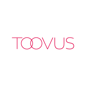 Toovus.com logo, a brandable .com business name for sale