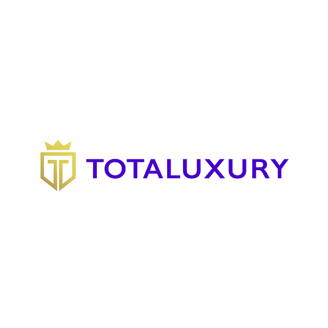 Totaluxury.com logo, a brandable .com business name for sale