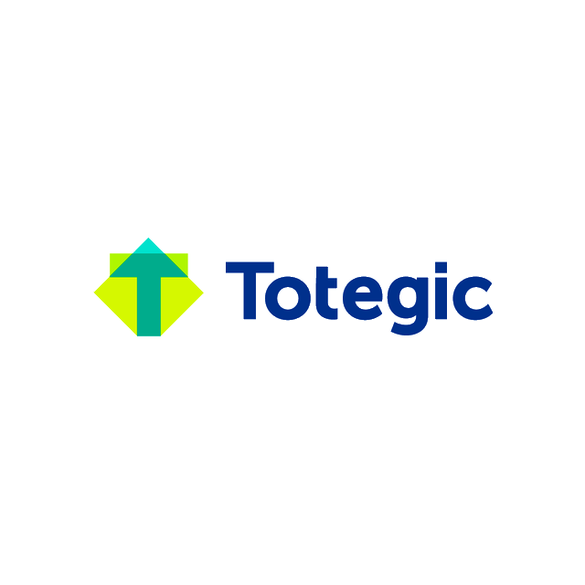 Totegic.com logo, a brandable .com business name for sale