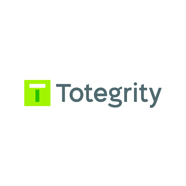 Totegrity.com logo, a brandable .com business name for sale