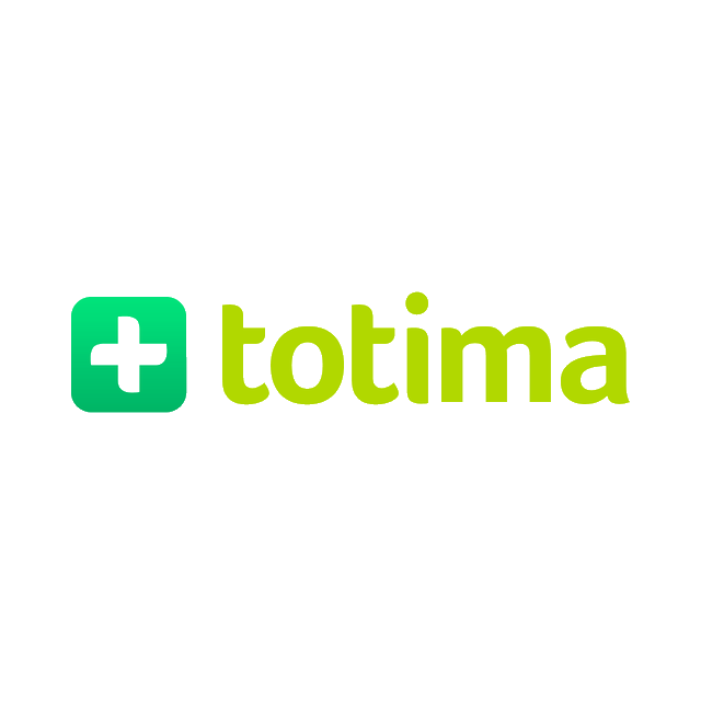 Totima.com logo, a brandable .com business name for sale