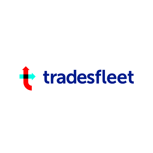Tradesfleet.com logo, a brandable .com business name for sale