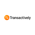 Transactively.com logo, a brandable .com business name for sale