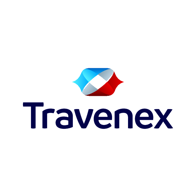 Travenex.com logo, a brandable .com business name for sale