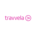 Travvela.com logo, a brandable .com business name for sale