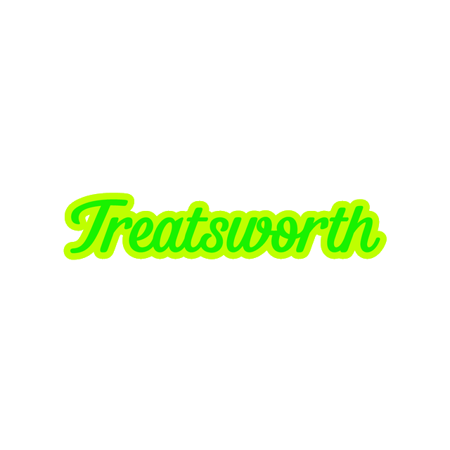 Treatsworth.com logo, a brandable .com business name for sale