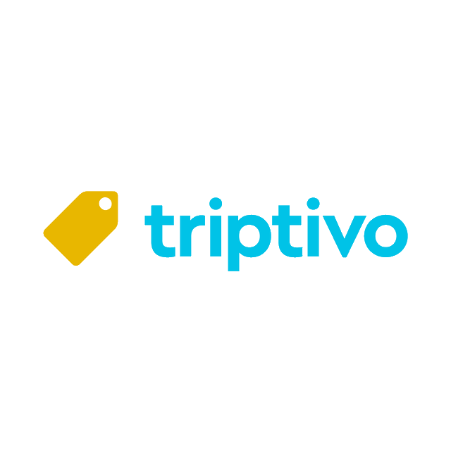 Triptivo.com logo, a brandable .com business name for sale